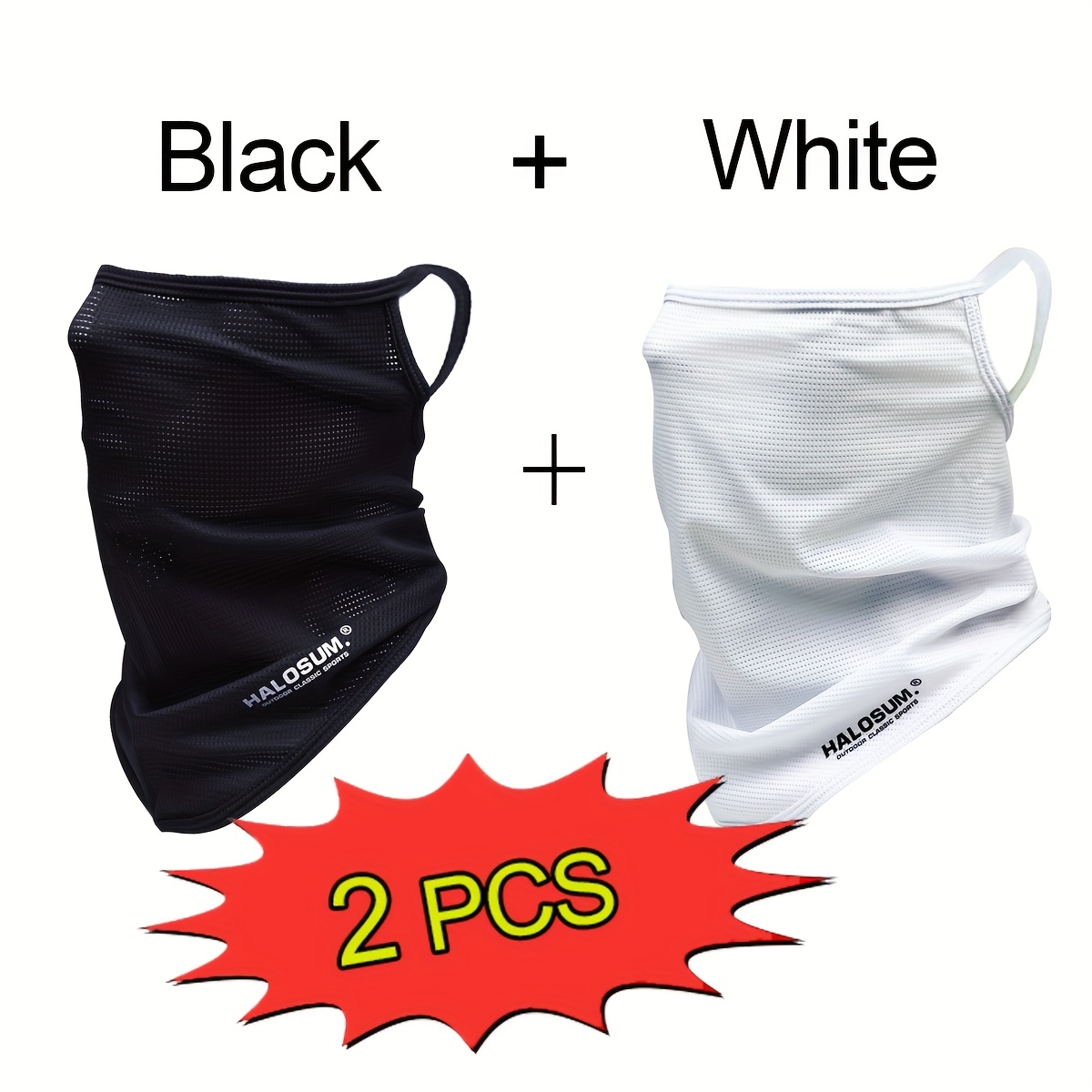 1/2Pcs Ice Silk Face Mask Brea - Kids Face Mask review and price